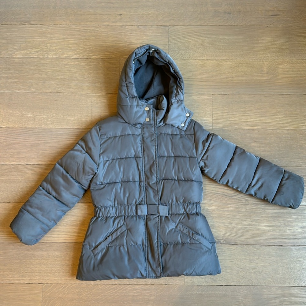 Gray Jacadi winter puffer coat
